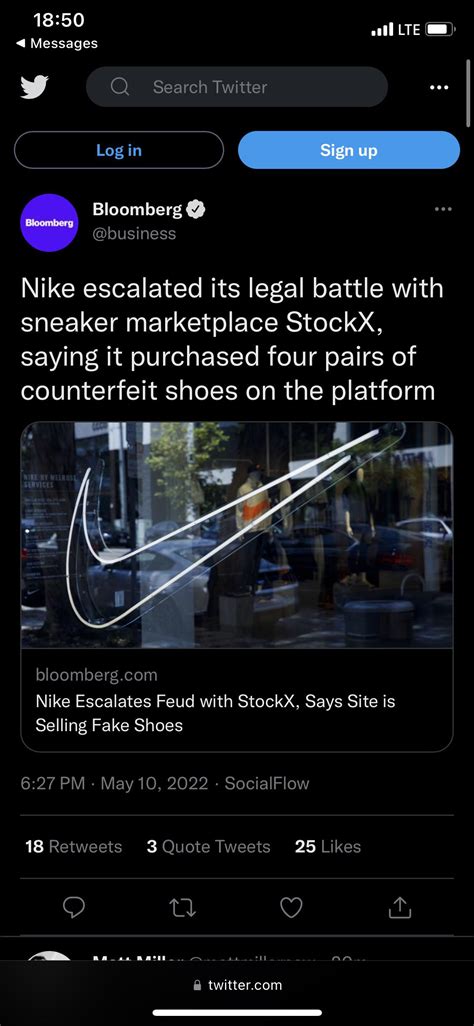 is nike stuff recently fake news|Nike Escalates Feud with StockX, Says Site is Selling Fake Shoes.